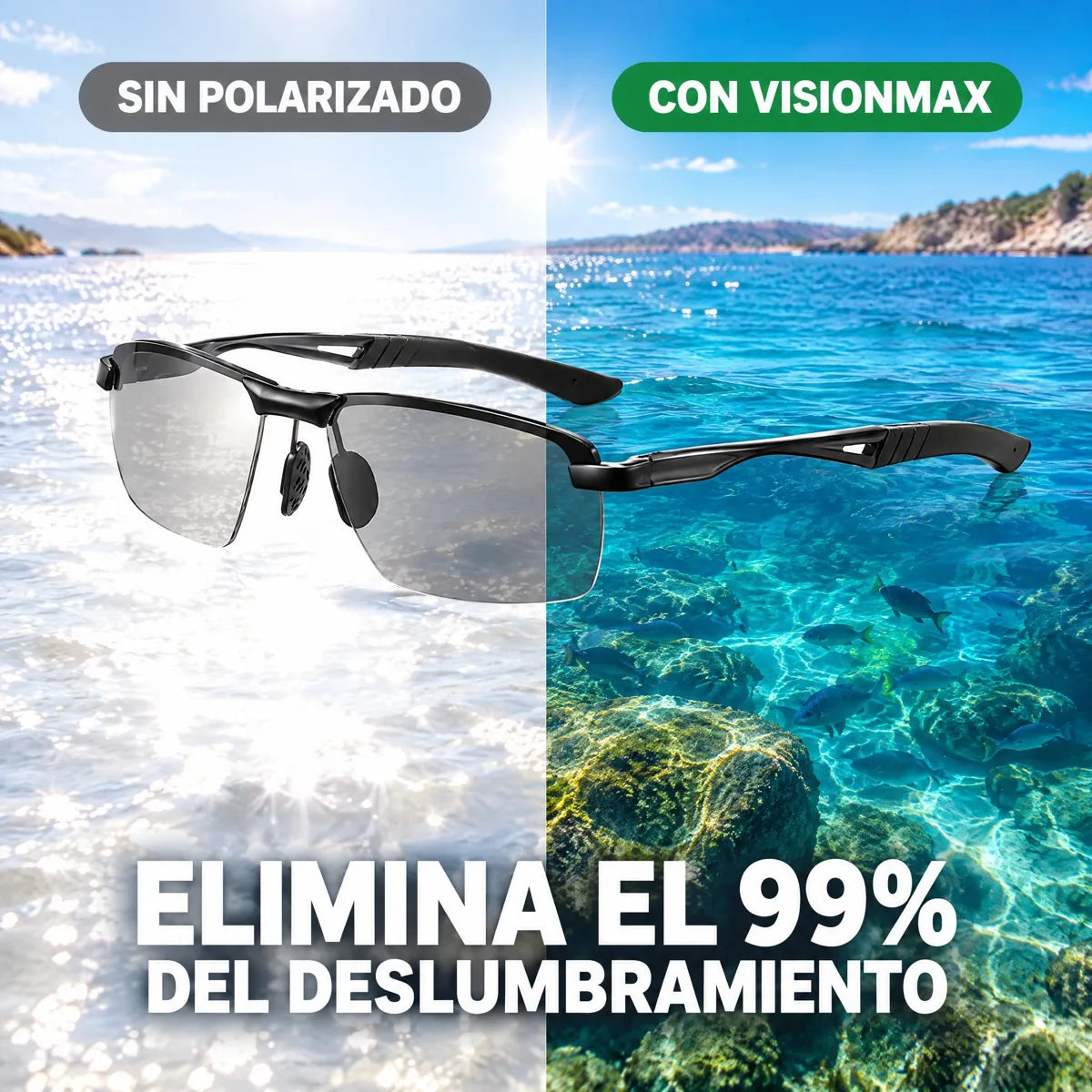 VisionMax® – Lentes de Sol Fotocromáticos y Polarizados para Hombre
