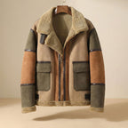 Salvatore Shearling-Lined Leather Jacket