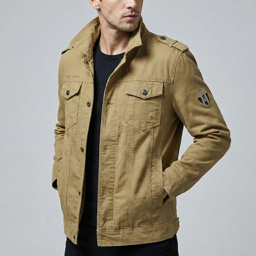 Marcello Cotton Utility Jacket