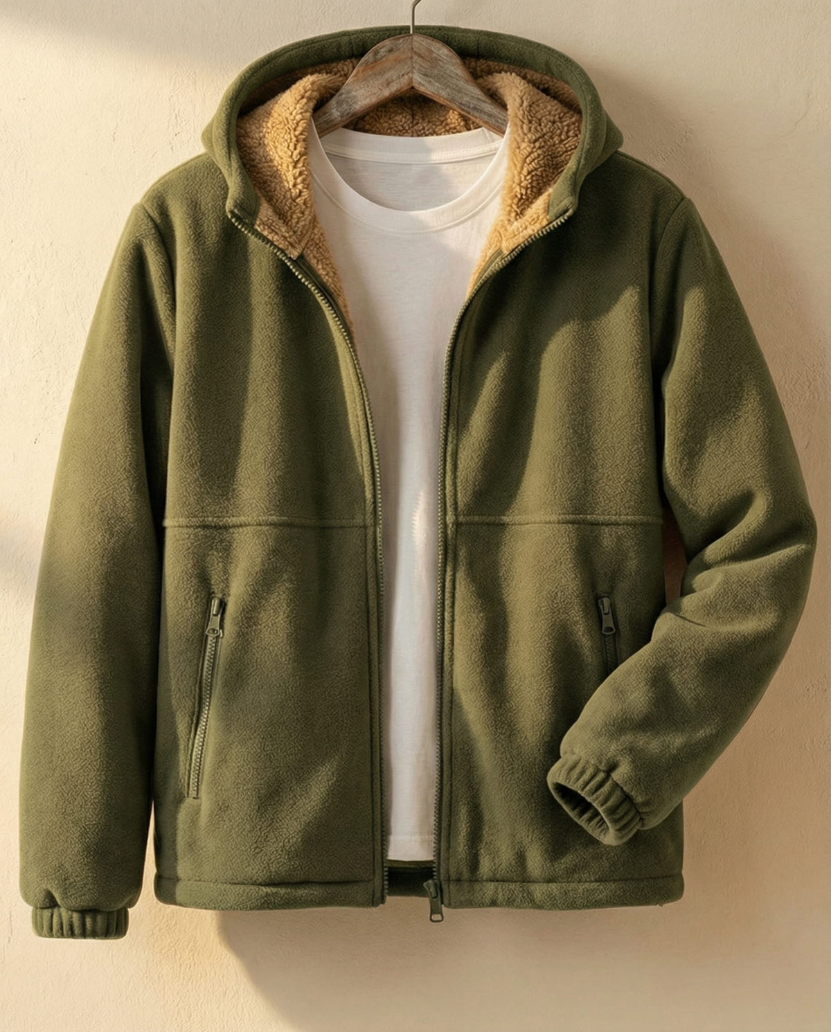 Ricardo Fleece-Lined Zip Hoodie