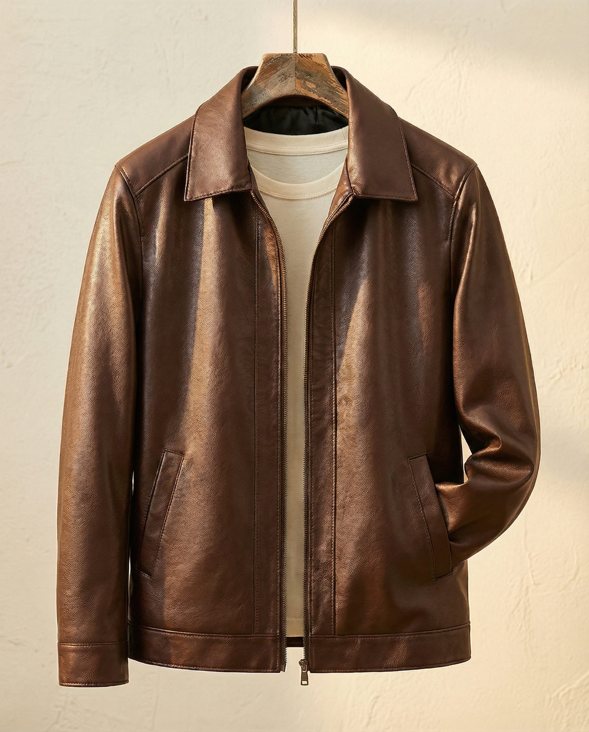 Alessandro Leather-Effect Jacket