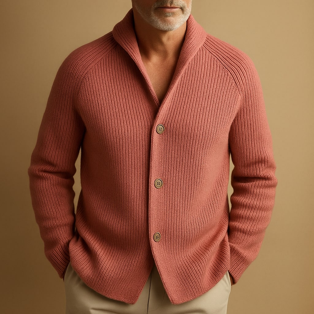Lorenzo Knit Shawl Cardigan