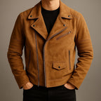 Alessio Leather Biker Jacket