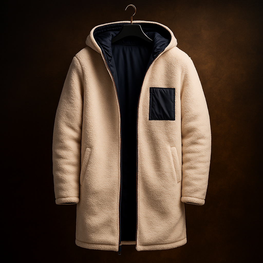 Marcello Reversible Hooded Coat