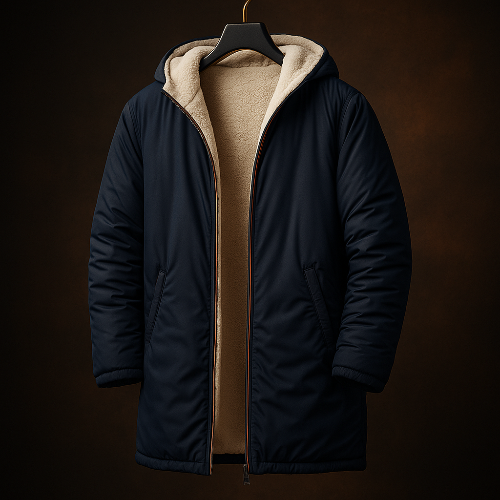Marcello Reversible Hooded Coat