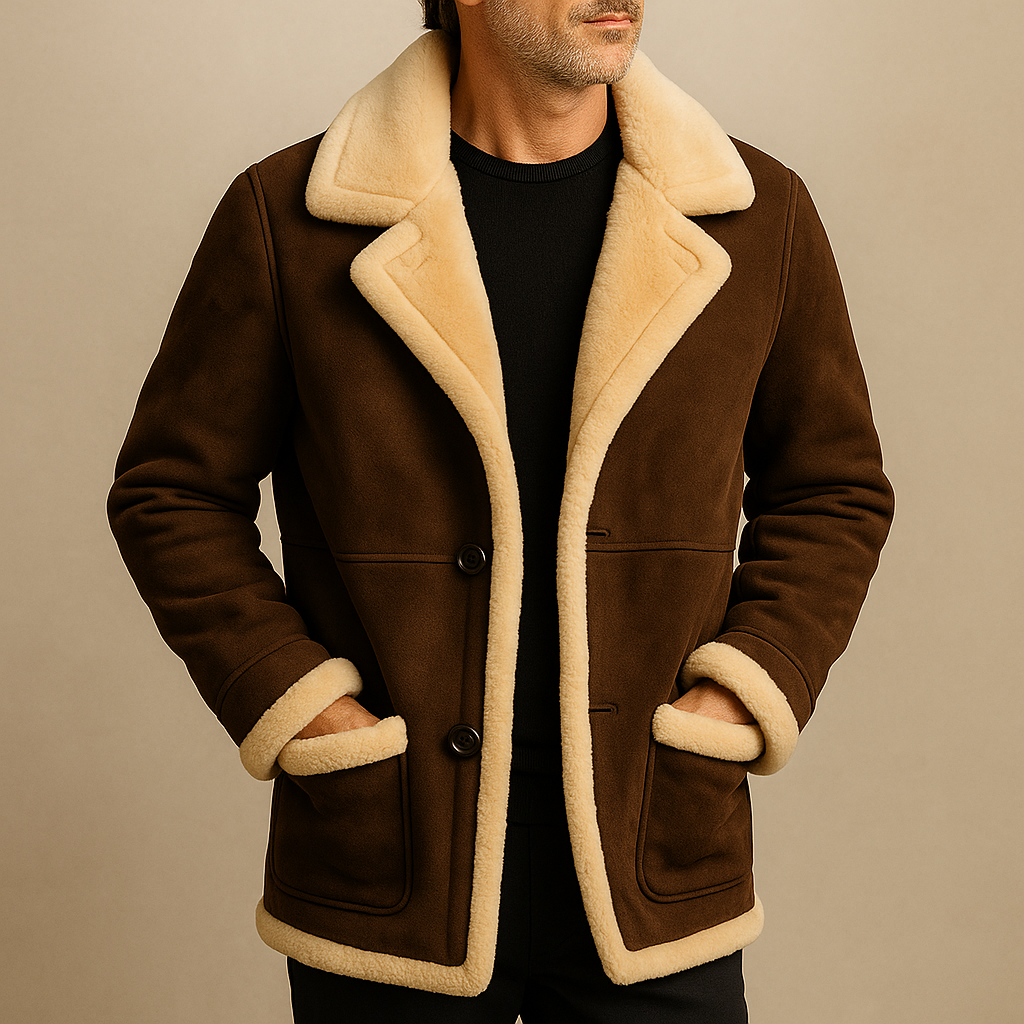 Renzo Faux-Fur Lined Coat