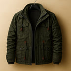 Dario Lined Cotton Utility Jacket