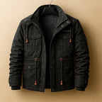 Dario Lined Cotton Utility Jacket