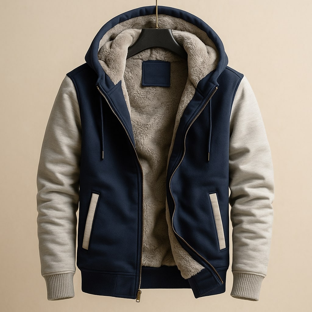 Marco Sherpa-Lined Hooded Jacket