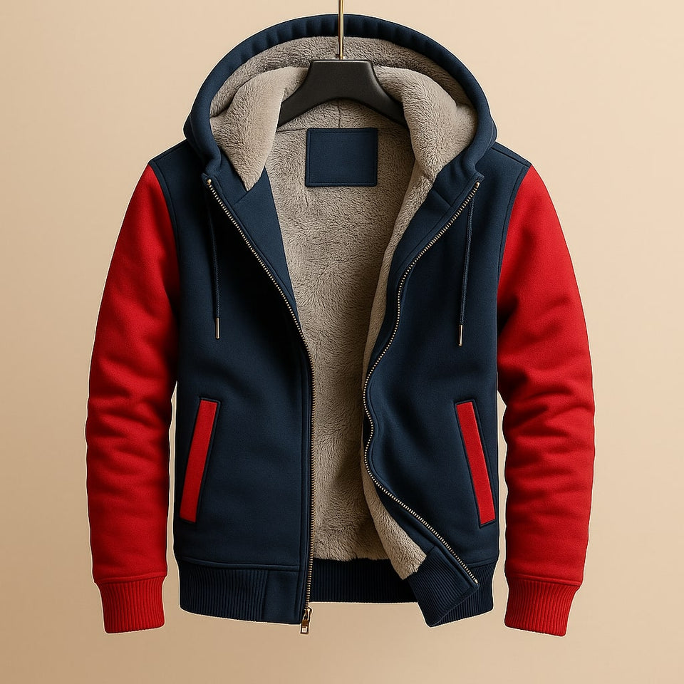 Marco Sherpa-Lined Hooded Jacket