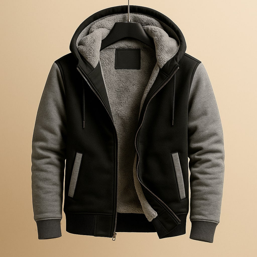 Marco Sherpa-Lined Hooded Jacket