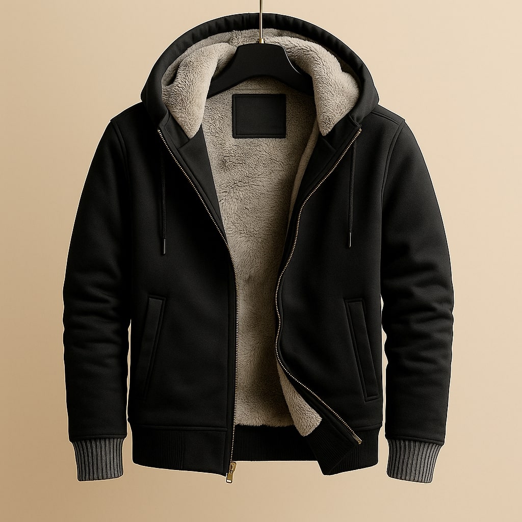Marco Sherpa-Lined Hooded Jacket