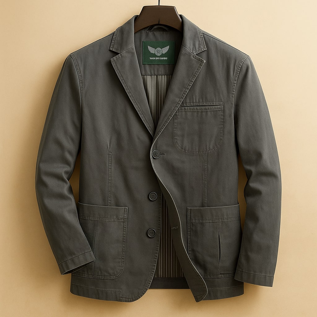 Federico Cotton Utility Blazer