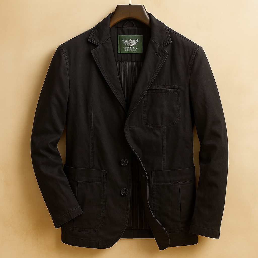 Federico Cotton Utility Blazer