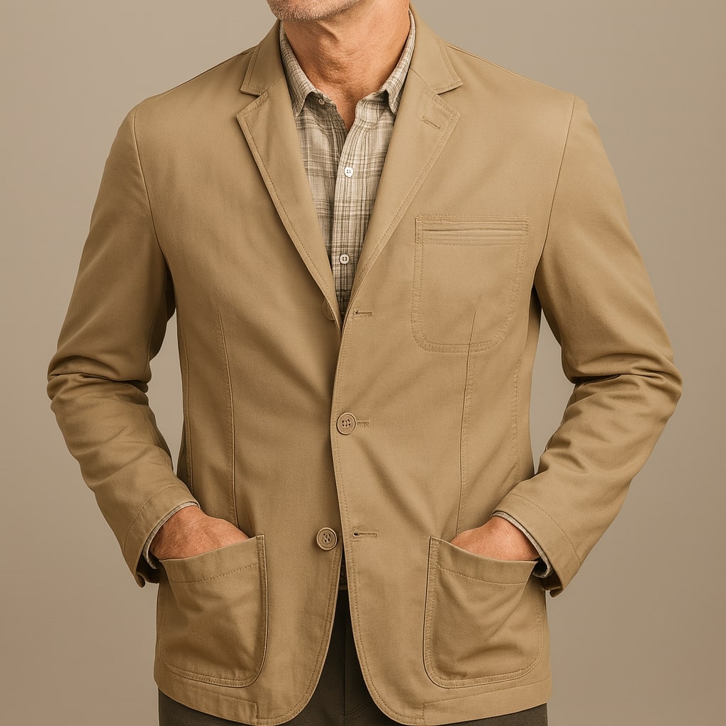 Federico Cotton Utility Blazer