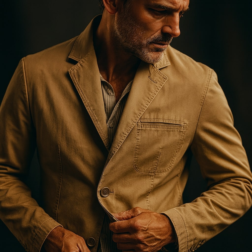 Federico Cotton Utility Blazer