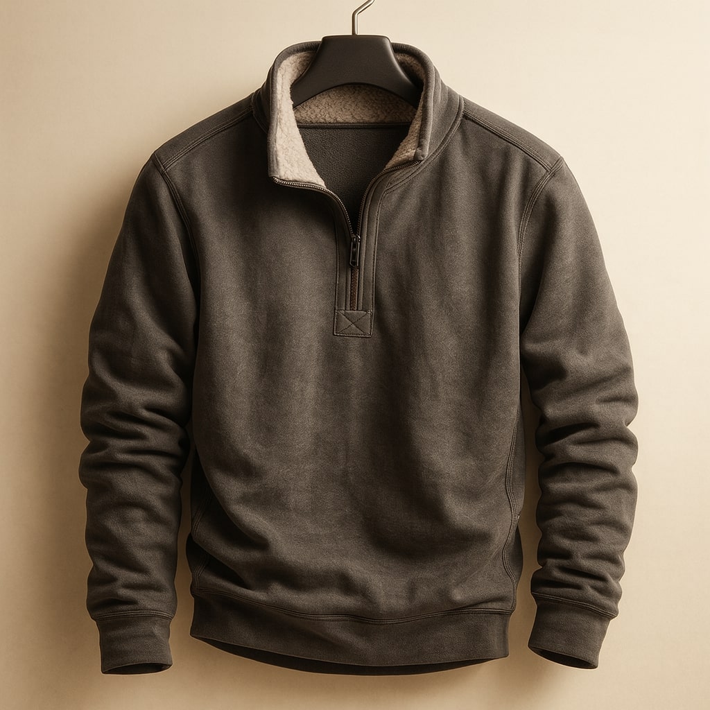 Stefano Half-Zip Fleece Pullover