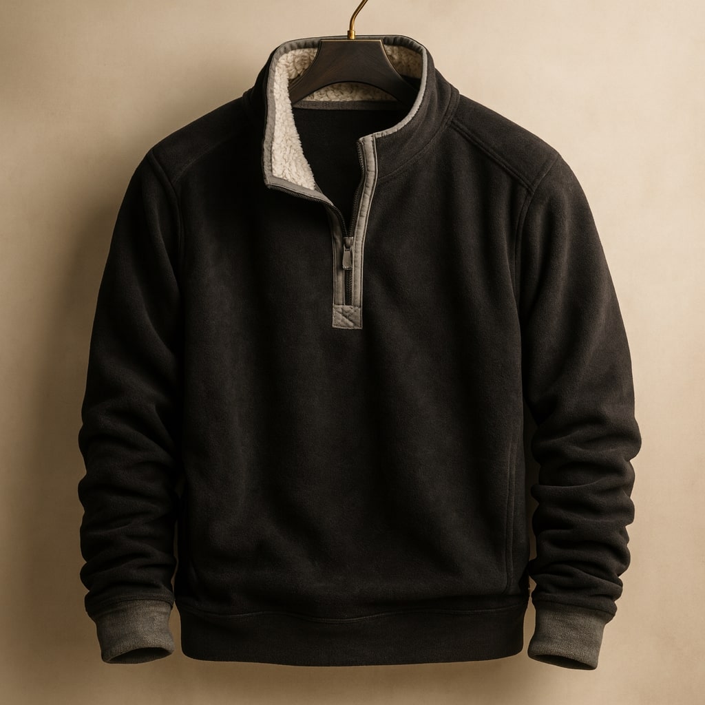 Stefano Half-Zip Fleece Pullover