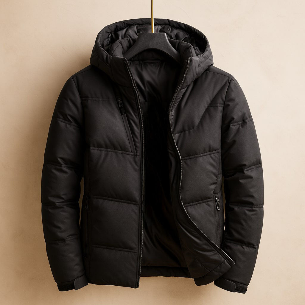 Matteo Insulated Hooded Puffer Jacket