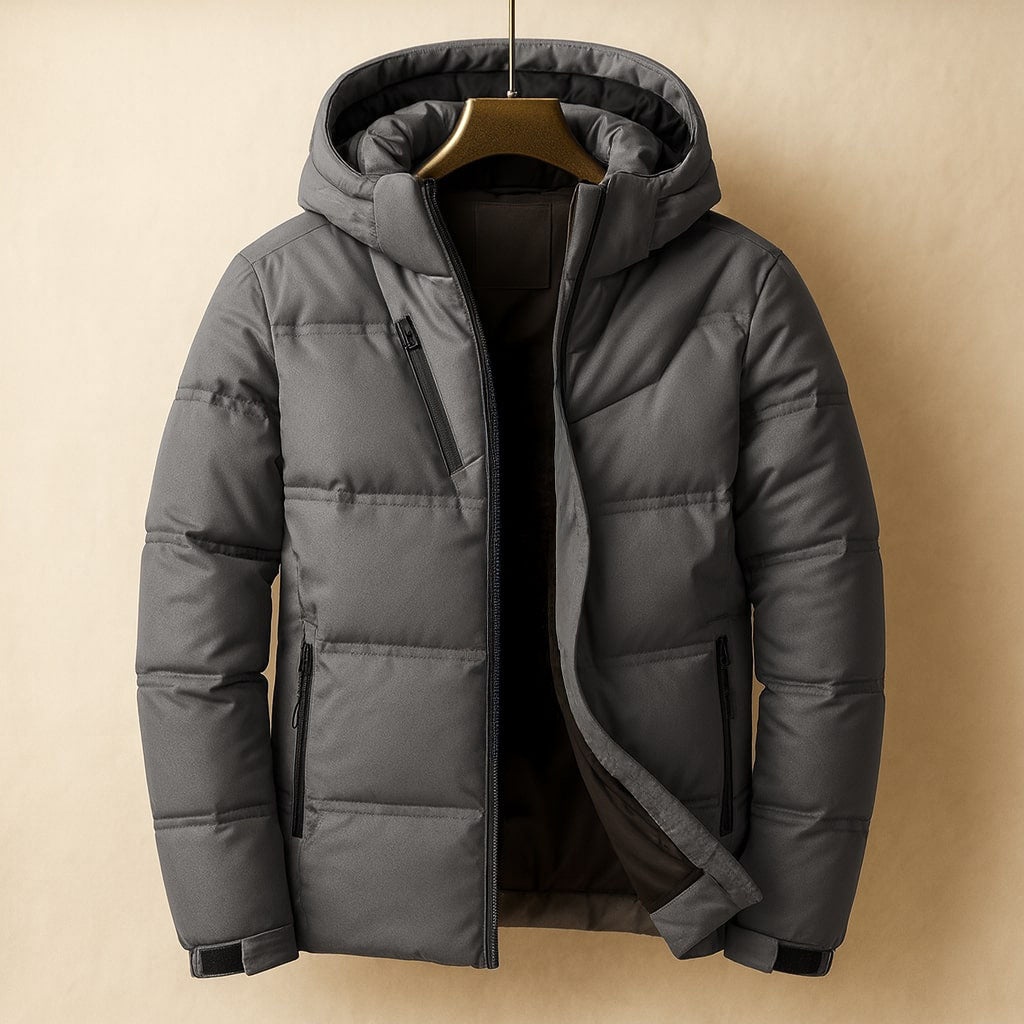 Matteo Insulated Hooded Puffer Jacket