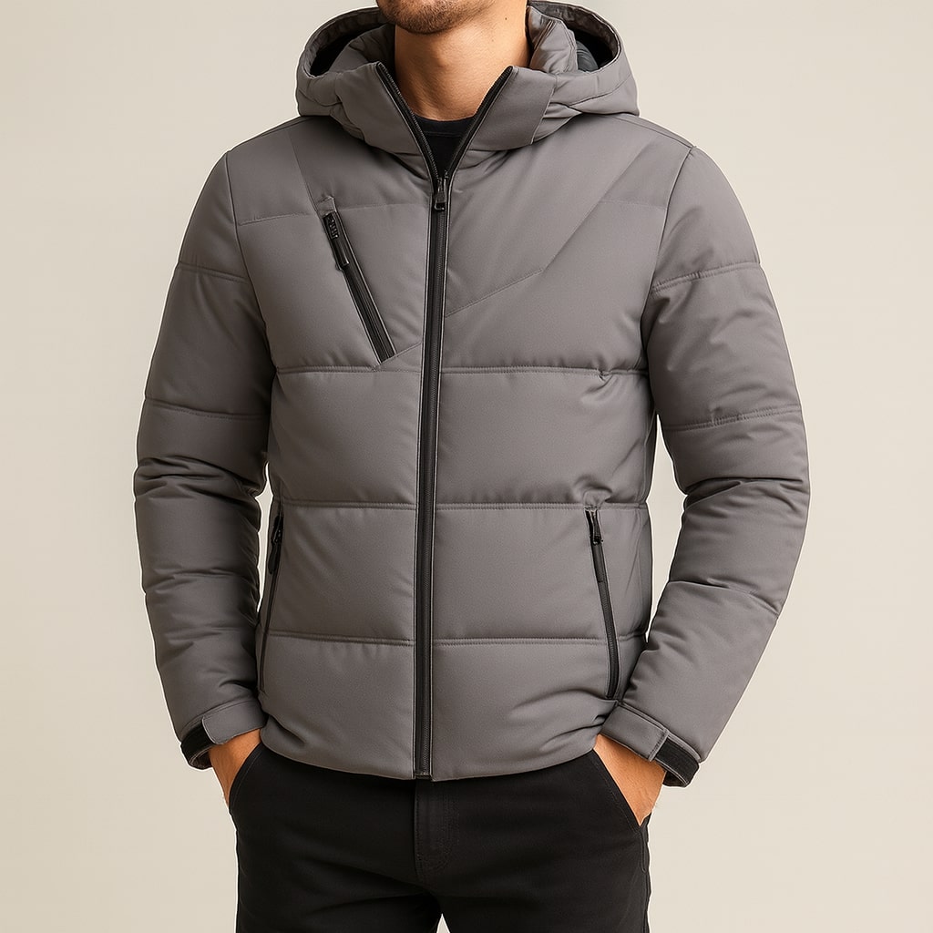 Matteo Insulated Hooded Puffer Jacket