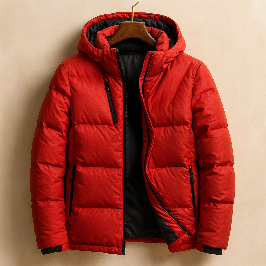 Matteo Insulated Hooded Puffer Jacket