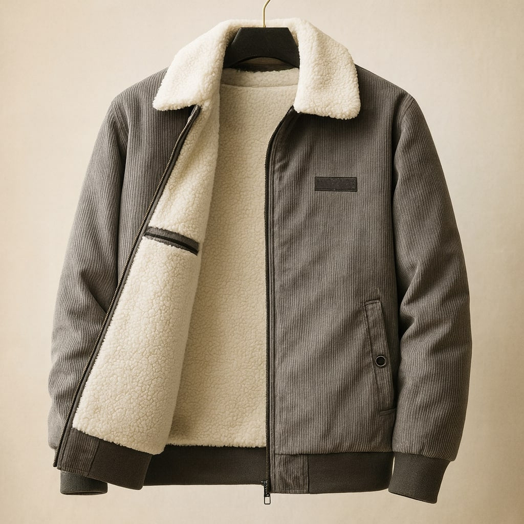 Lorenzo Corduroy Sherpa Jacket
