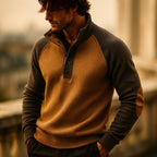 Ettore Textured Henley Pullover