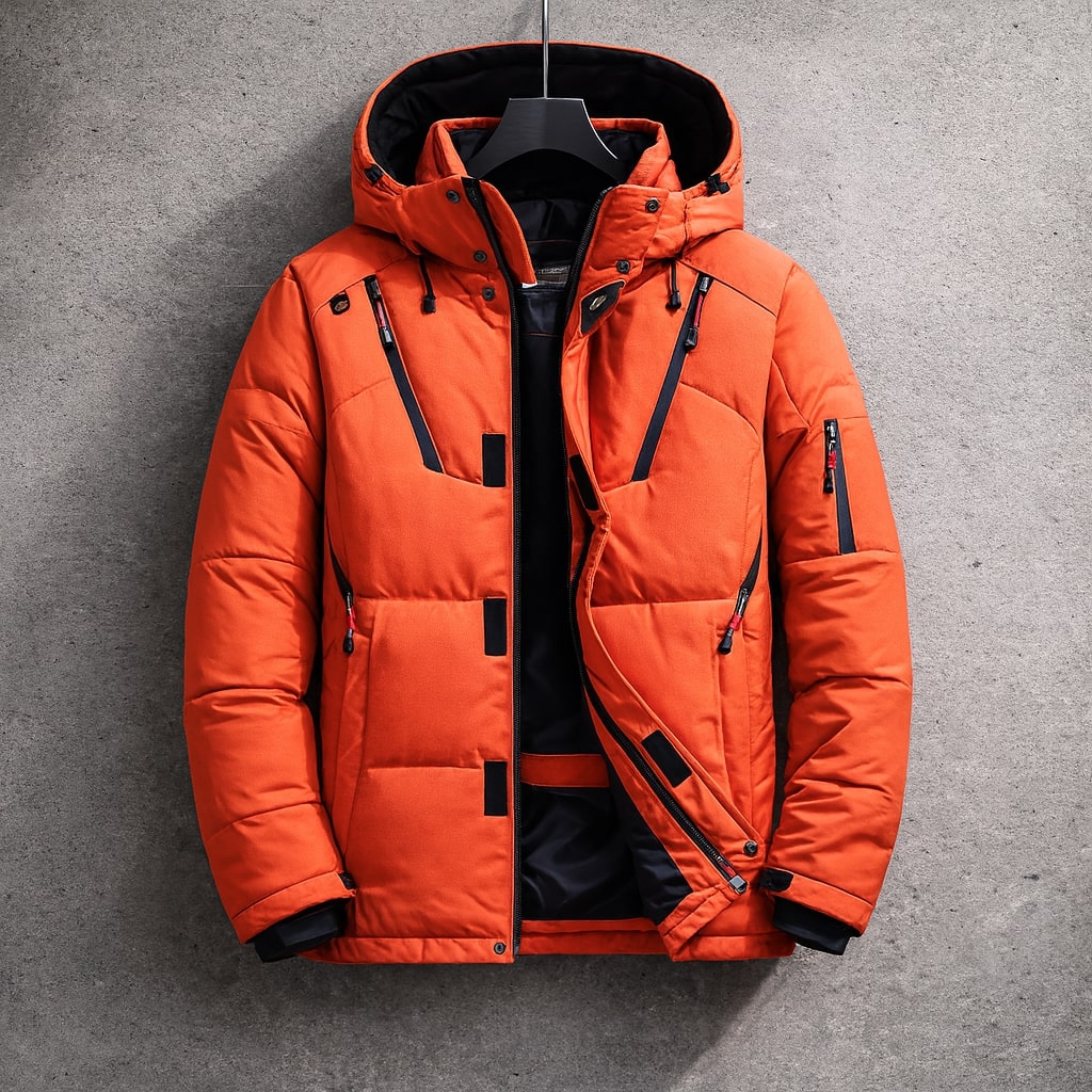 Sergio Insulated Utility Puffer Jacket