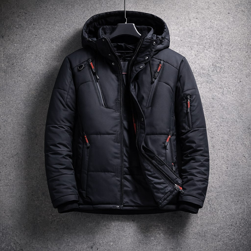 Sergio Insulated Utility Puffer Jacket