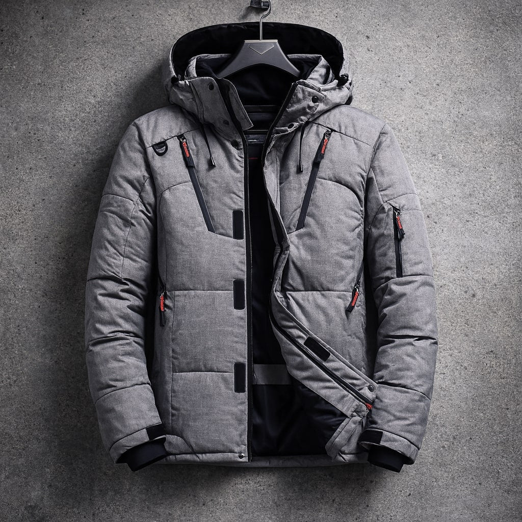 Sergio Insulated Utility Puffer Jacket
