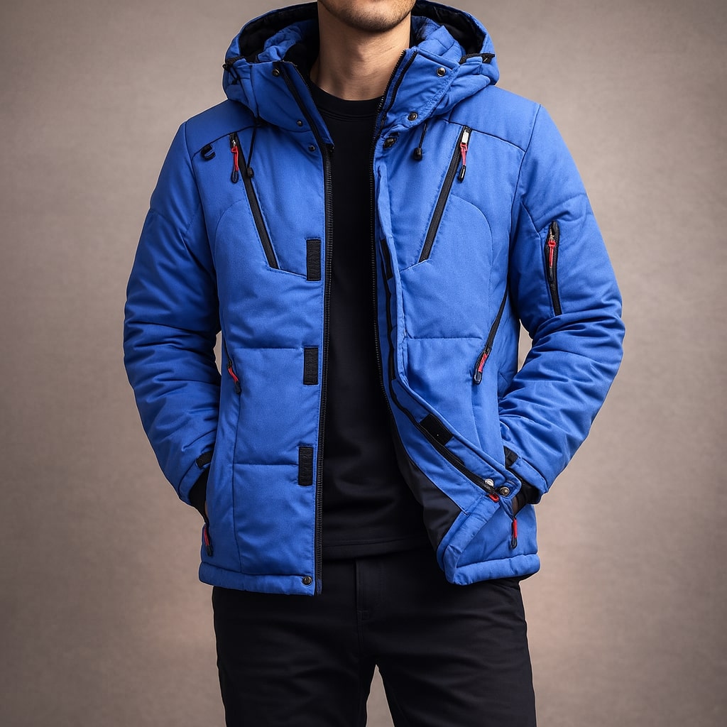 Sergio Insulated Utility Puffer Jacket