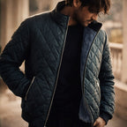 Stefano Quilted Fleece-Lined Jacket