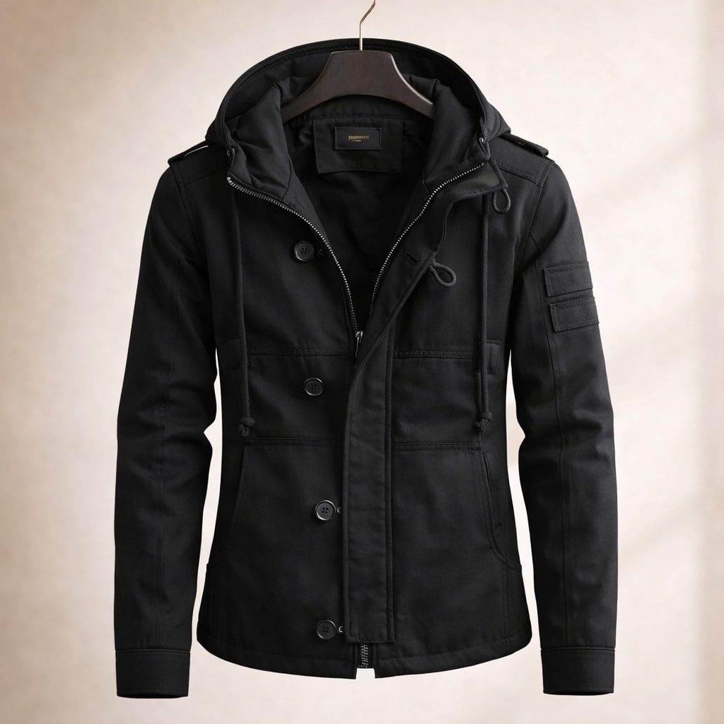 Alessio Cotton Hooded Field Jacket