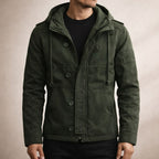 Alessio Cotton Hooded Field Jacket
