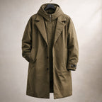 Raffaele Layered Hooded Coat