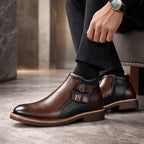 Matteo Leather Ankle Boots