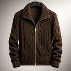 Alberto Zip Knit Cardigan