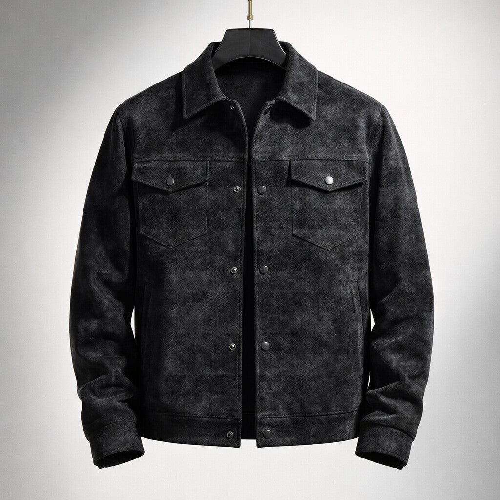 Dario Leather Work Jacket