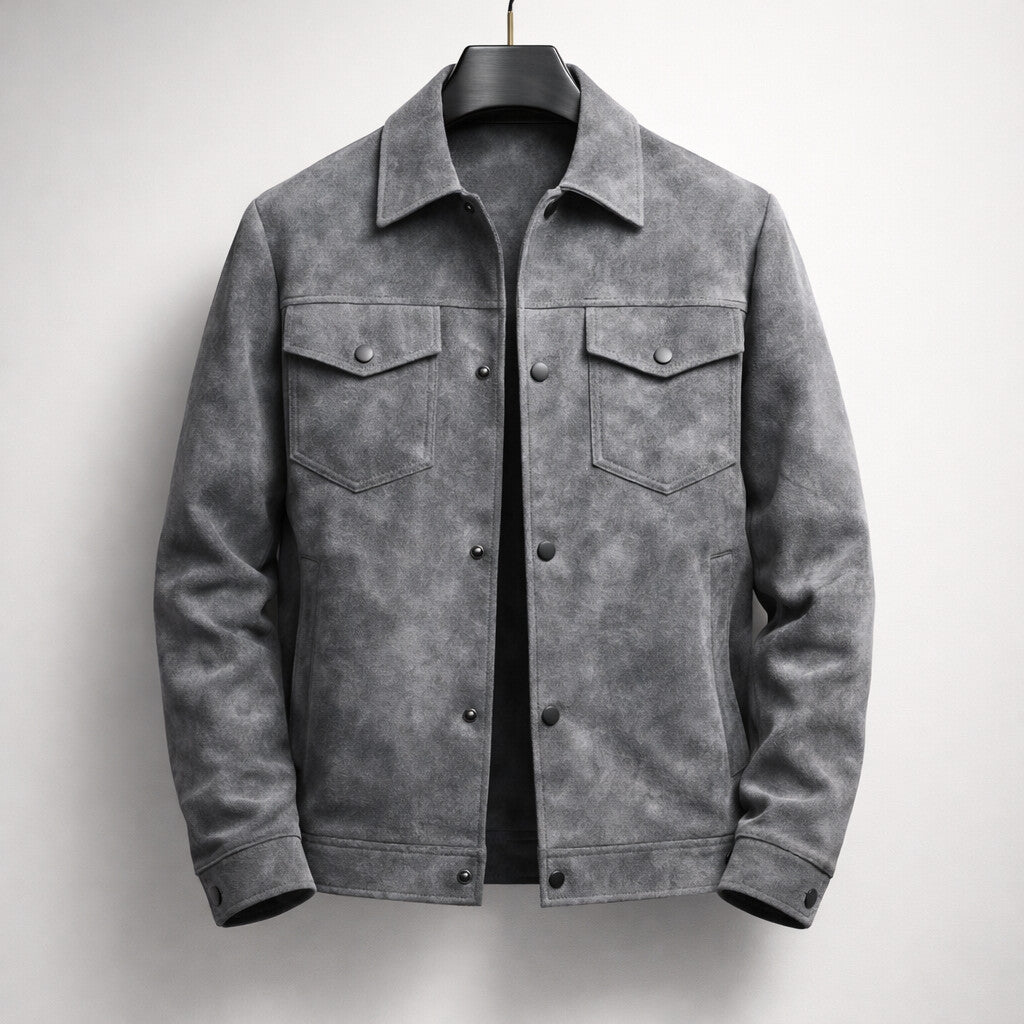 Dario Leather Work Jacket