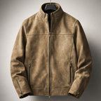 Riccardo Leather Zip Jacket