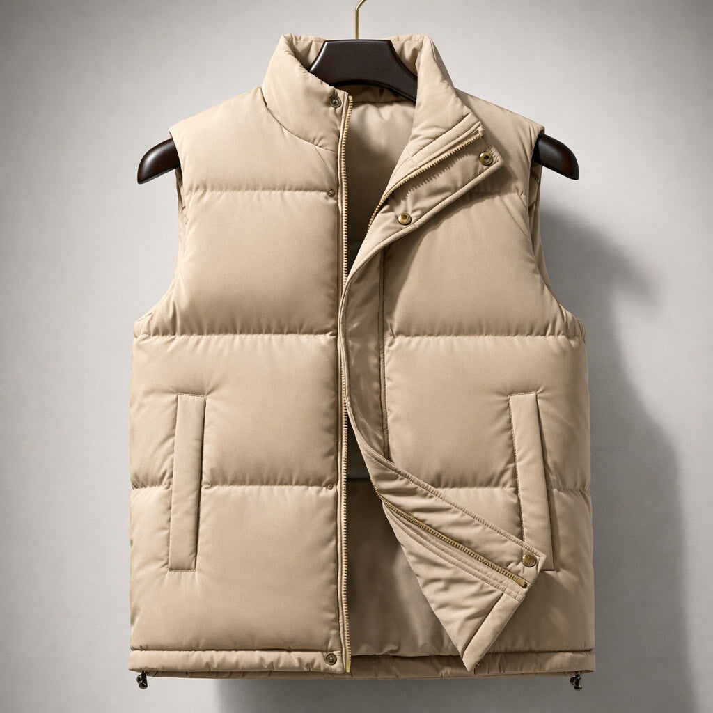 Alberto Cotton-Fill Puffer Vest