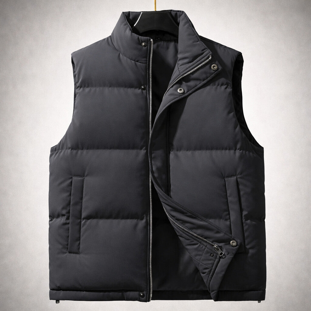 Alberto Cotton-Fill Puffer Vest