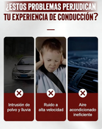 🚗✨ Tira de Sellado Automotriz de 5 Orificios – A Prueba de Polvo y Absorción de Impactos para una Protección Óptima 🛡️💥