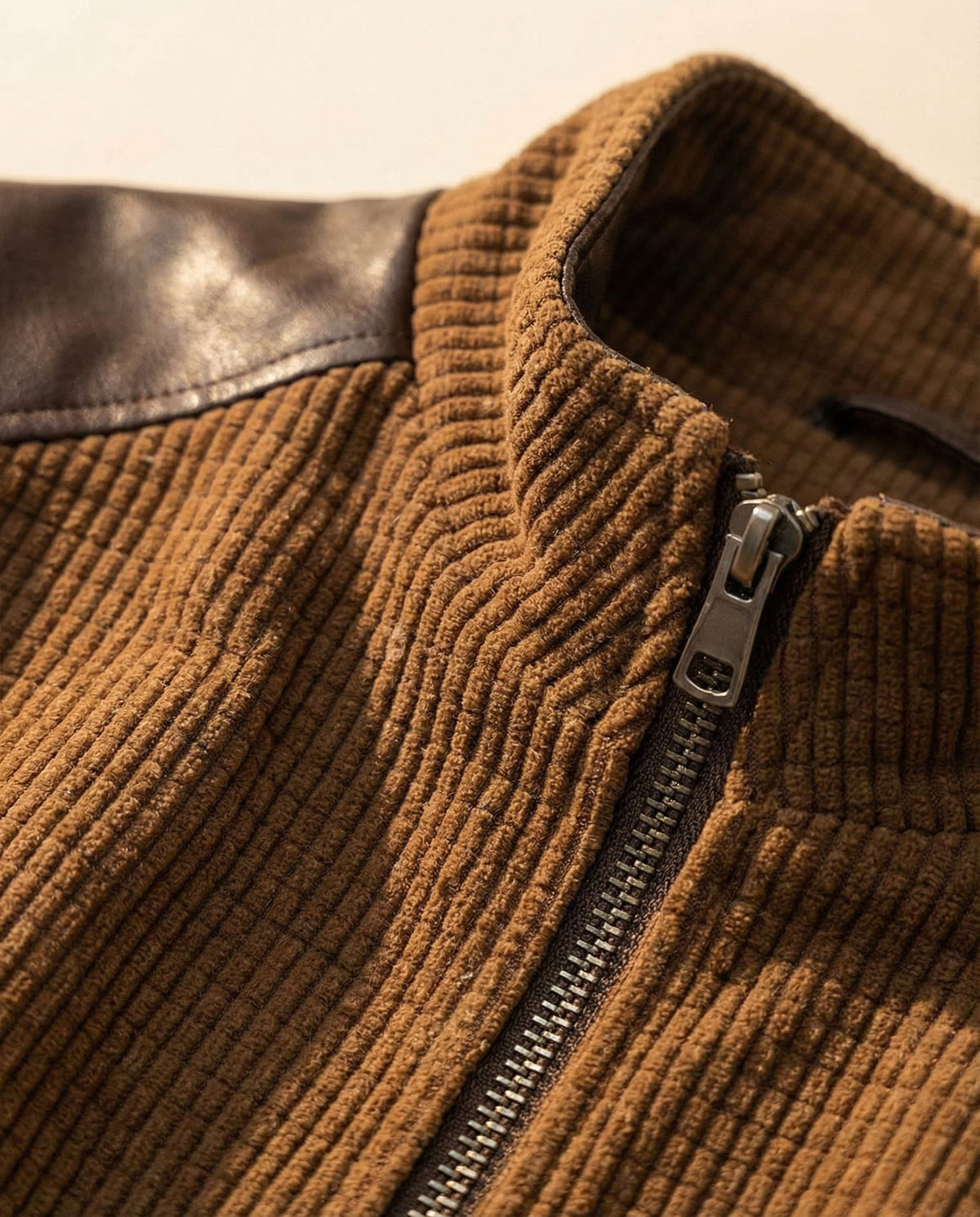 Alessandro Leather-Trim Jacket