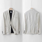 Bastian Linen Blend Suit Set