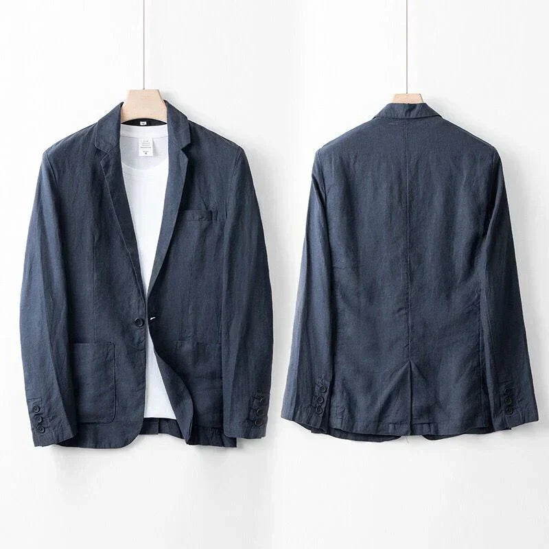 Bastian Linen Blend Suit Set