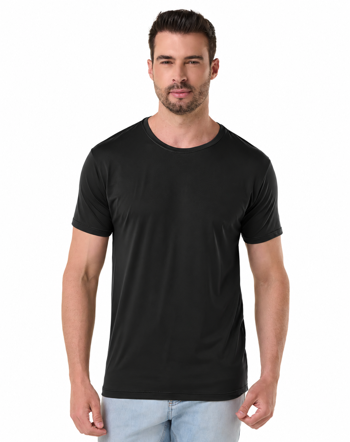 Pack 7 Playeras para Hombre – Ultraligeras y Secado Rápido (Blanco o Negro)