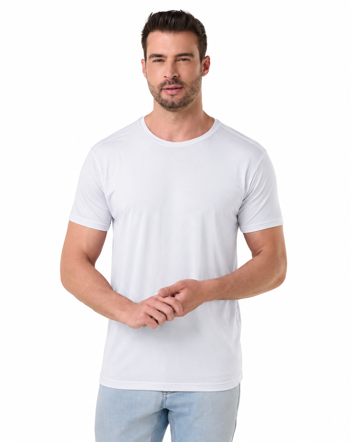 Pack 7 Playeras para Hombre – Ultraligeras y Secado Rápido (Blanco o Negro)
