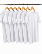 Pack 7 Playeras para Hombre – Ultraligeras y Secado Rápido (Blanco o Negro)
